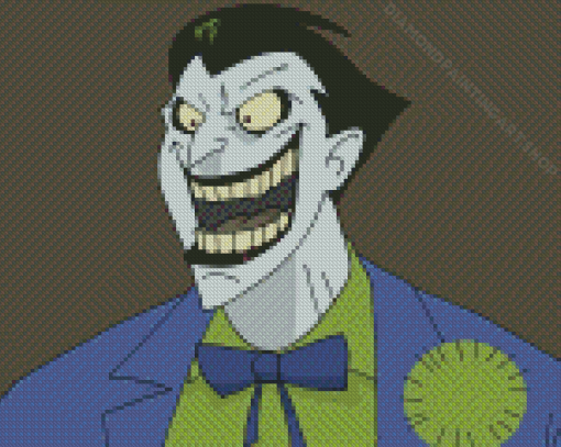 Animated Joker Laughing Diamond Painting Art