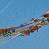 B17 Bomber Plane Diamond Painting Art