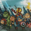 Baby Marvels Avengers Art Diamond Painting Art