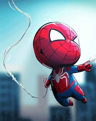 Baby Spider Man Art Diamond Painting Art