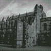 Black And White Rosslyn Chapel Diamond Painting Art