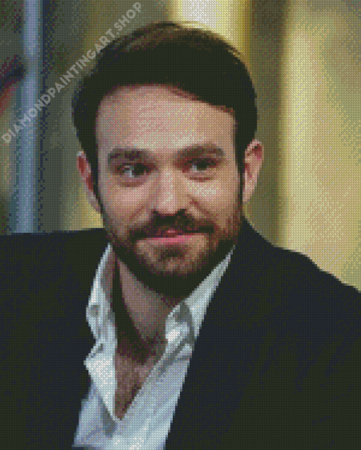 Charlie Cox Actor Diamond Painting Art