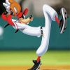 Disney Goofy Baseball Player Diamond Painting Art