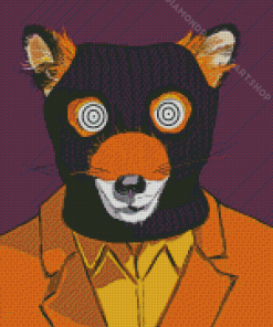 Fantastic Mr Fox Character Art Diamond Painting Art