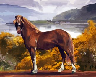 Mare Horse Animal Art Diamond Painting Art