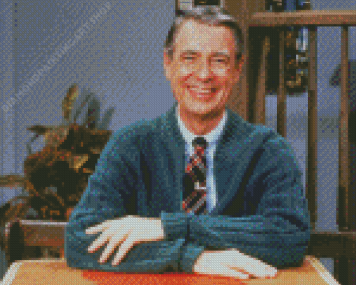 Mr.Rogers 5D Diamond Painting Art