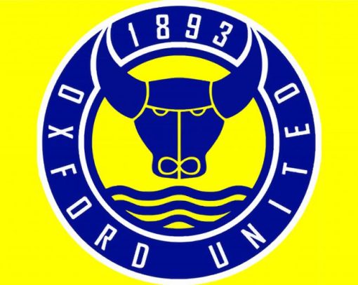 Oxford United Logo Diamond Painting Art