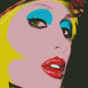 Paris Hilton Andy Warhol Diamond Painting Art
