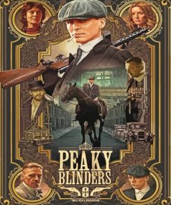 Peaky Blinders Serie Poster Diamond Painting Art
