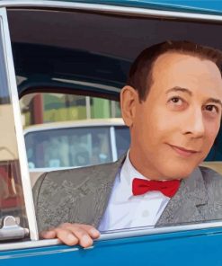 Pee Wee Herman Diamond Painting Art