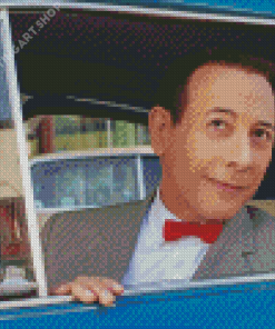 Pee Wee Herman Diamond Painting Art