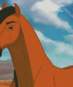 Spirit Horse Animation Diamond Painting Art