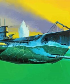 Submarine Diamond Painting Art