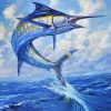 Swordfish Diamond Painting Art