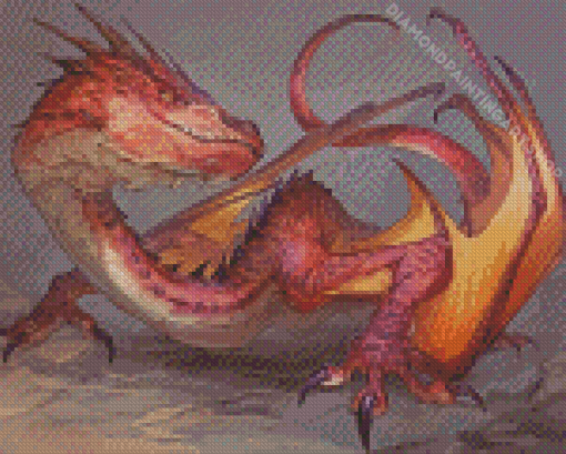 The Dragon Smaug Diamond Painting Art