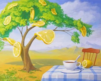 The Lemon Tree Art Diamond Painting Art