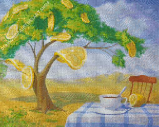 The Lemon Tree Art Diamond Painting Art