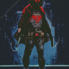 The Red Hood Art Diamond Painting Art