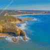 Torquay Beach Landscape Diamond Painting Art