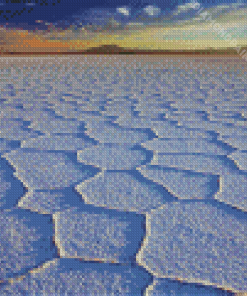 Uyuni Salt Flat Bolivia Diamond Painting Art