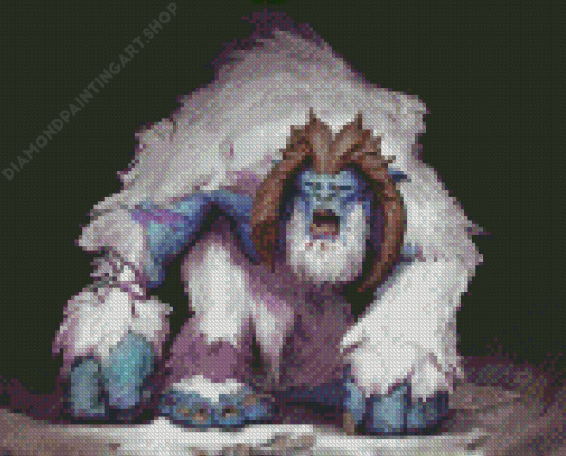 Yeti Diamond Painting Art