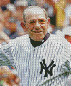 Yogi Berra Sport Diamond Painting Art