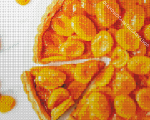 Apricot Pie Diamond Painting Art