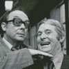 Black And White Morecambe And Wise Diamond Painting Art