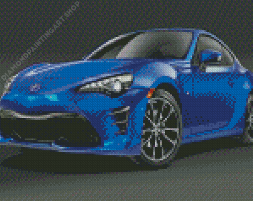 Blue Scion FR S Diamond Painting Art