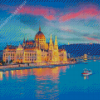 Cool Budapest Evening Diamond Painting Art