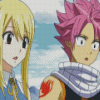 Cool Lucy And Natsu Diamond Painting Art