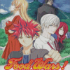 Food Wars Shokugeki Poster Diamond Painting Art