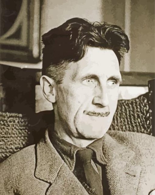 George Orwell Diamond Painting Art