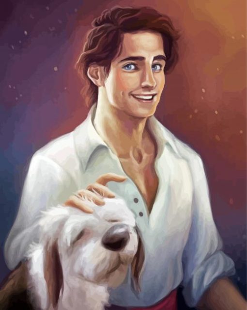 Handsome Prince Eric Diamond Painting Art