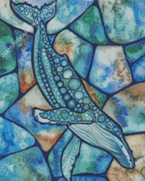Humpback Whale Art Diamond Painting Art