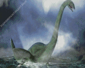 Loch Ness Monster Diamond Painting Art