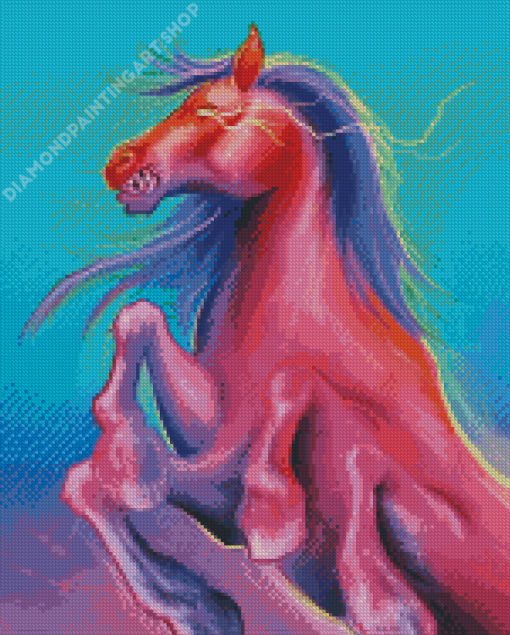 Mad Sleipnir Horse Diamond Painting Art