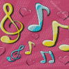 Musical Note Pop Art Diamond Painting Art