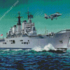 Naval Ship Diamond Painting Art