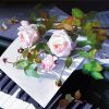Piano With Pink Rose Flowers Diamond Painting Art