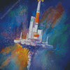 Star Wars Ship Art Diamond Painting Art