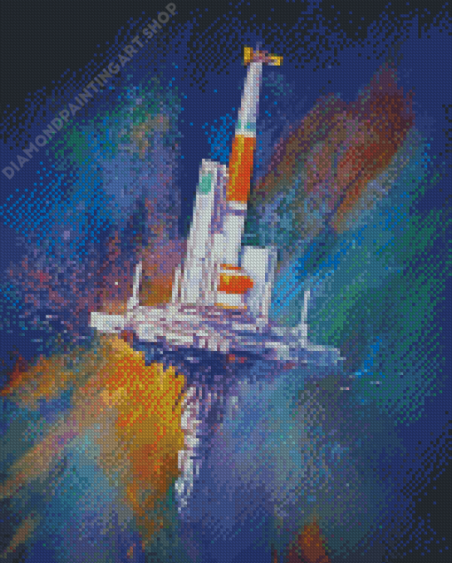 Star Wars Ship Art Diamond Painting Art