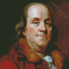 Vintage Benjamin Franklin Diamond Painting Art