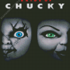 Bride Of Chucky Movie Poster Diamond Painting Art