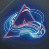 Colorado Avalanche Logo Diamond Painting Art