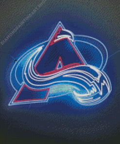 Colorado Avalanche Logo Diamond Painting Art