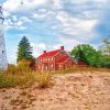 Fort Gratiot Lighthouse US Michigan Diamond Painting Art