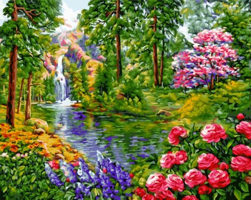 Heavens Gardens Art Diamond Painting Art