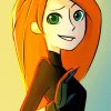 Cute Kim Possible Diamond Painting Art