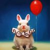 Cute Rabbit By Lucia Hefferna Diamond Painting Art